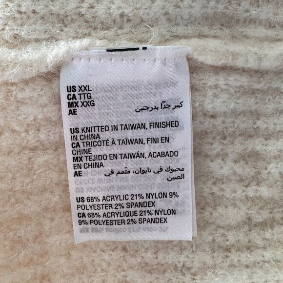 Style & Co XX-Large Cowl Neck Tunic Sweater Long Sleeve Stretch Soft Light Pink - Picture 6 of 7